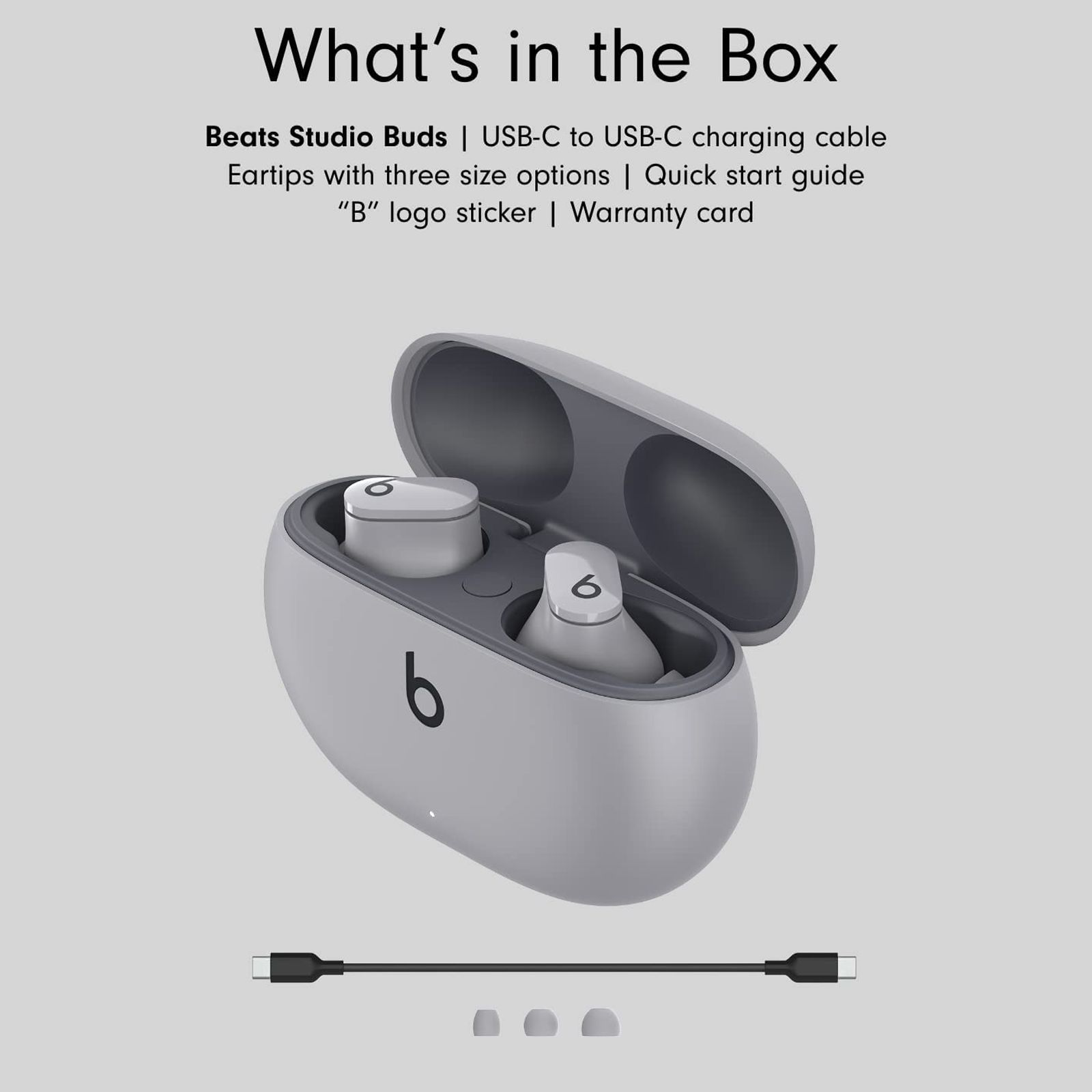 Buy beats Studio Buds MMT93ZM/A TWS Earbuds with Active Noise
